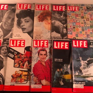 1950s Life Magazines - Etsy
