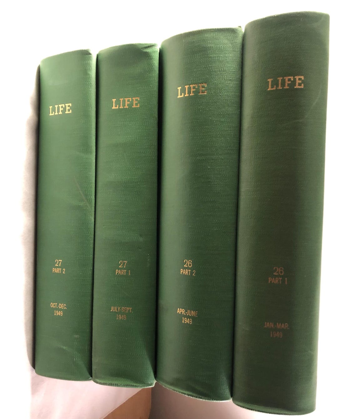 1949 Life Magazine Complete Entire Full Year in 4 Hardcover