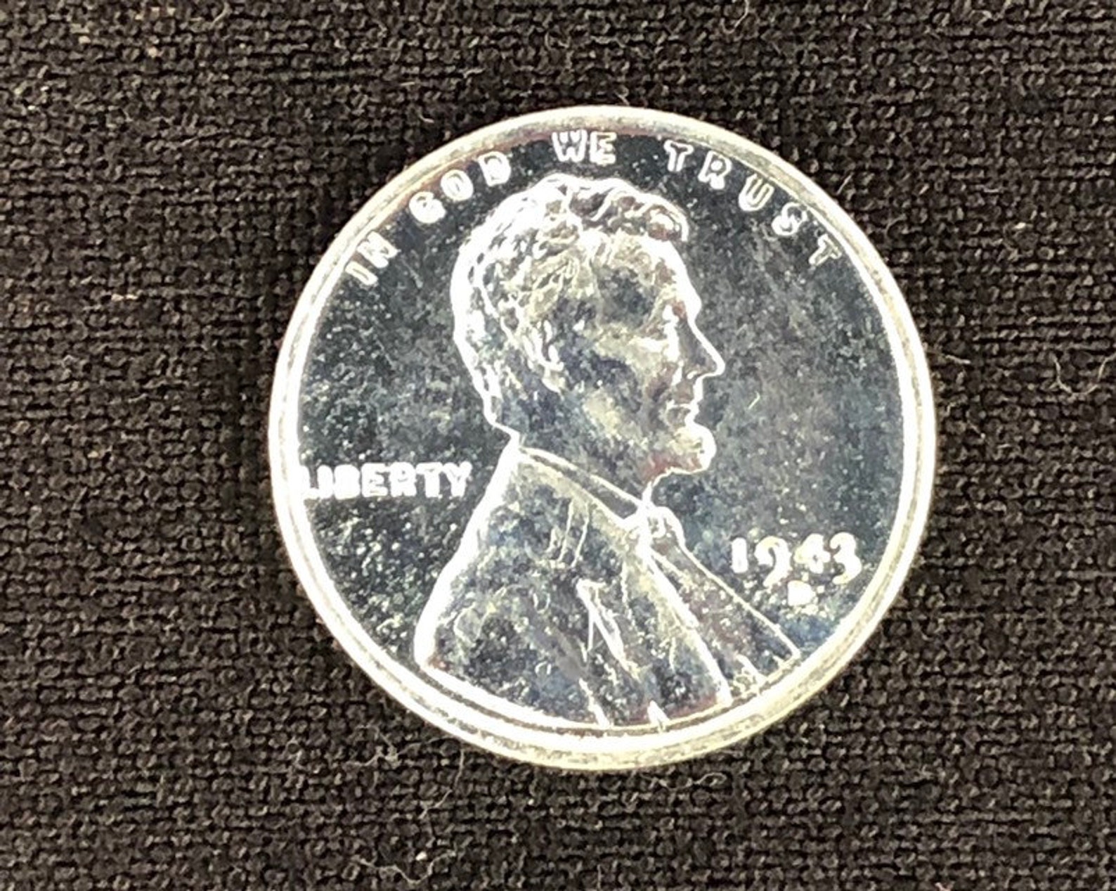 1943D Steel Lot of 5 Coins Penny Cent Denver Mint Genuine Etsy