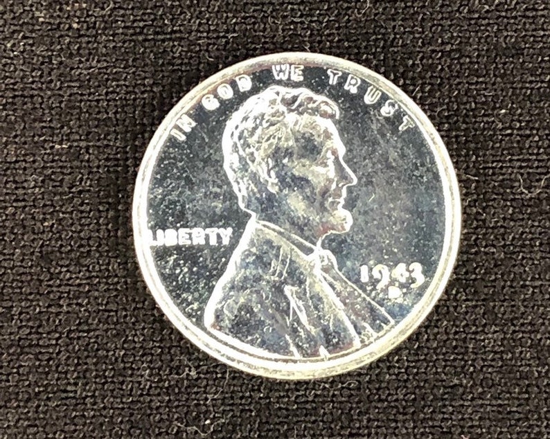 1943D Steel Full Roll of 50 Coins Penny Cent Denver Mint Etsy