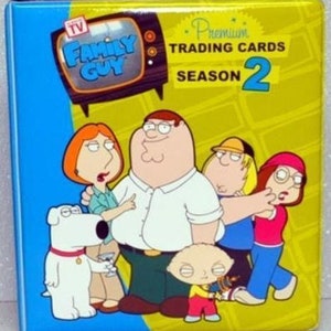 Inkworks Family Guy Temporada Dois Acolchoado 3-Argolas Colecionadores Álbum Folha Solta Novo Estoque Antigo