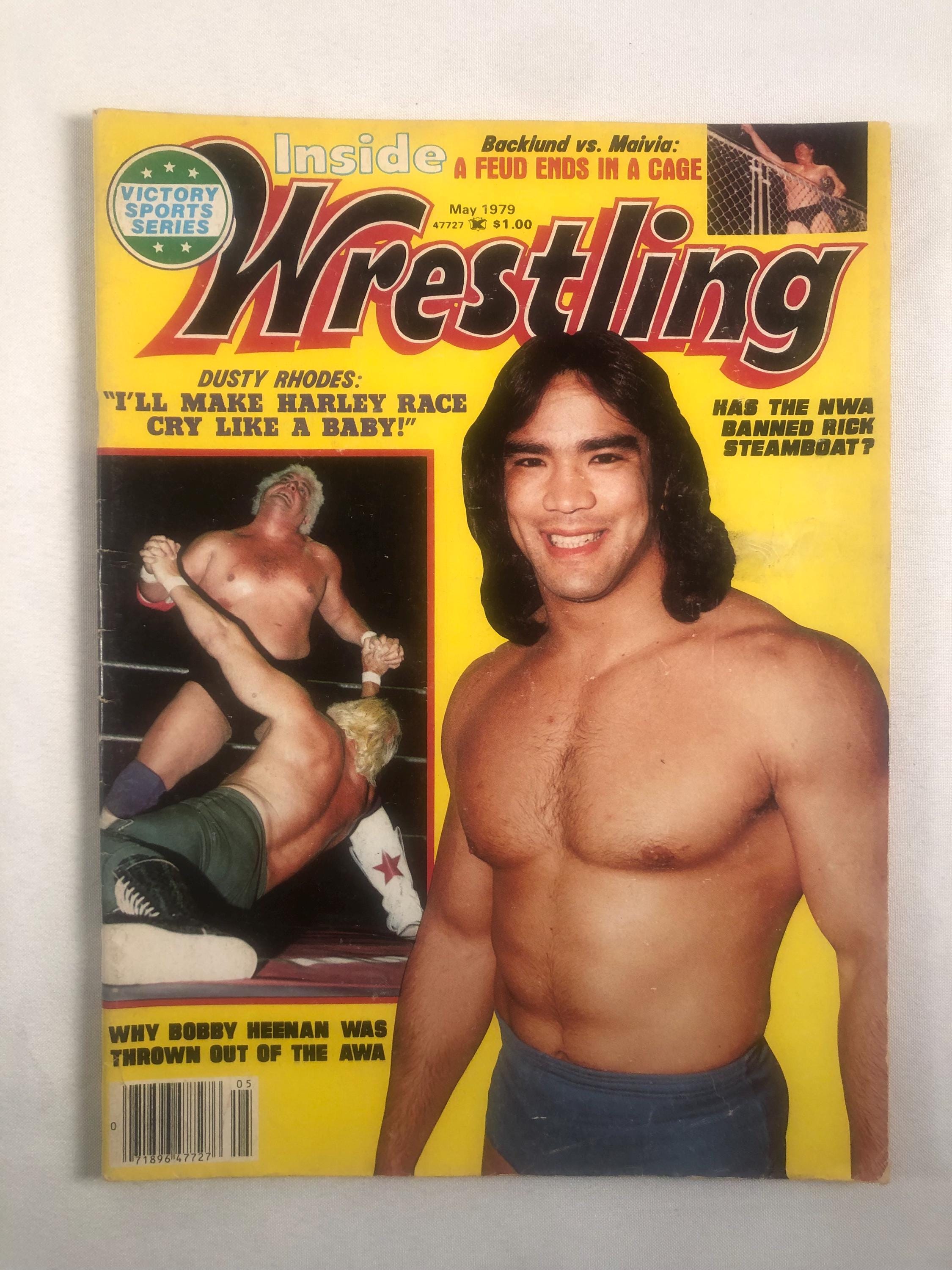 May 1979 Inside Wrestling Magazine Dusty Rhodes Bobby Heenan on Cover Vintage NWA WWWF AWA
