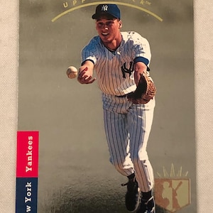 Tarjeta coleccionable de béisbol de novato de Derek Jeter de Upper Deck SP Foil de 1993 n.° 279 EC397
