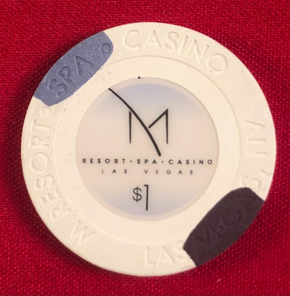 M Resort Spa & Casino 1.00 Table Poker Chip One Dollar Las Vegas