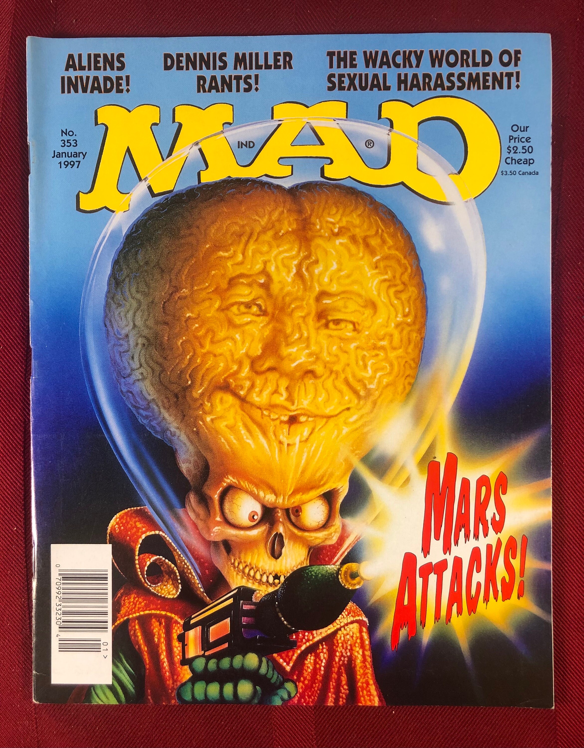 マーズアタック　アート　ホラー　海外アーティスト　ホラー映画　ポスター　SF マーズアタック アート ホラー 海外アーティスト ホラー映画 ポスター