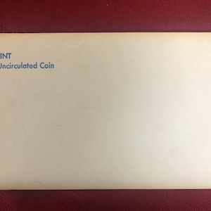 1979 US Mint Set Philadelphia Denver Uncirculated 12 Coin Set In Original Holder Great Birth Year or Birthday Set Anniversary Gift