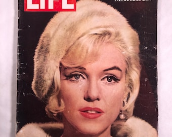 August 17 1962 Life Magazine Memories of Marilyn Monroe on Cover