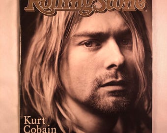 Vintage Nirvana Kurt Cobain 1967 - 1994 NME Cover Memorial Poster