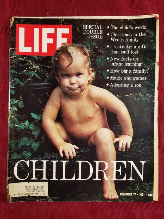 December 17 1971 Life Magazine Special Double Issue Children