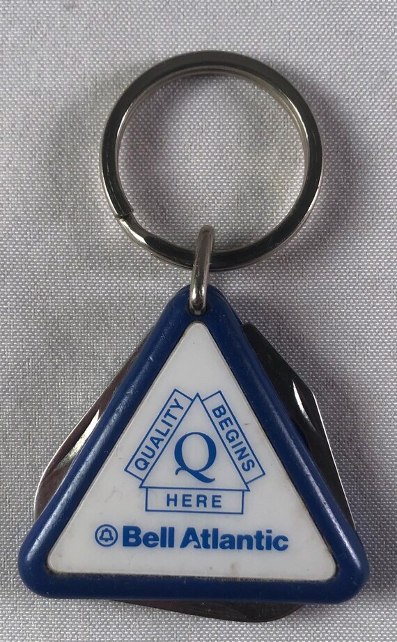 Bell Atlantic Triangle Multi Function Pocket Knif… - image 1