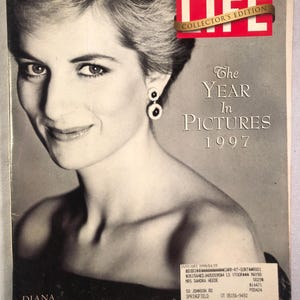 Janeiro de 1998 A revista Life relembra o ano de 1997 em fotos Vintage Original Ótima ideia para presente de aniversário