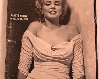 Marilyn Monroe April 7 1952 Life Magazine on Cover First Ever