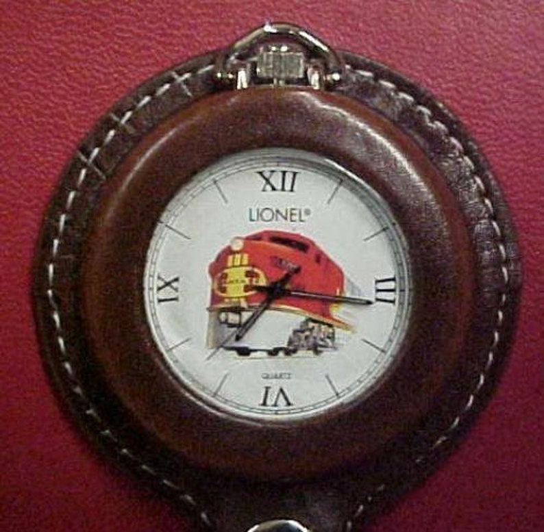 Centennial Santa Fe Lionel Pocket Holder And Belt Watch 定休日以外毎日出荷中 Commemor スピード対応 全国送料無料
