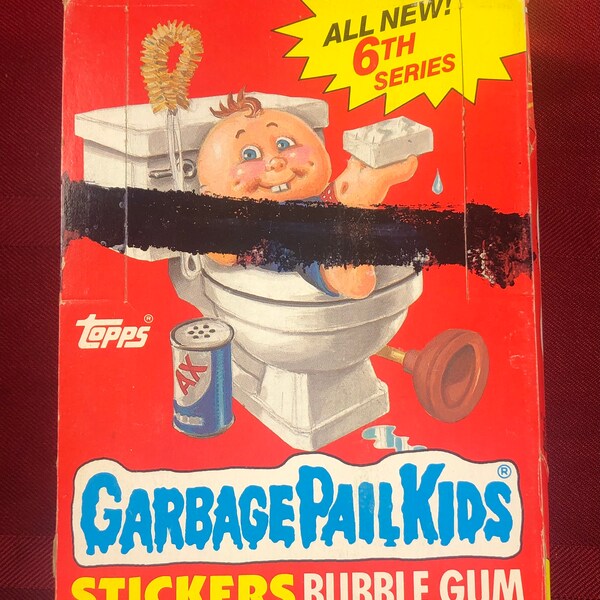 1986 Garbage Pail Cards - Etsy