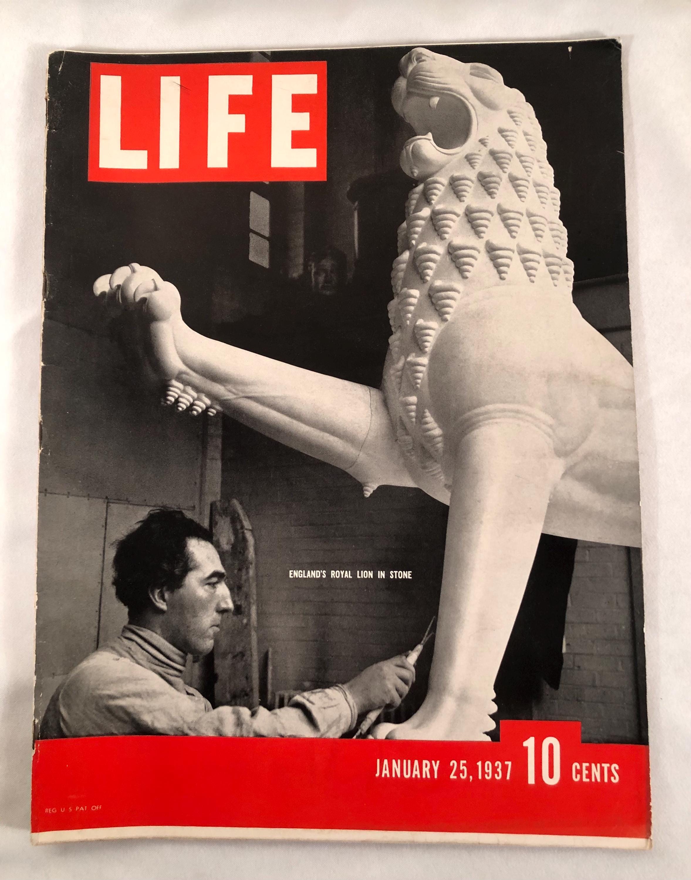 1937 Life Magazine - Etsy