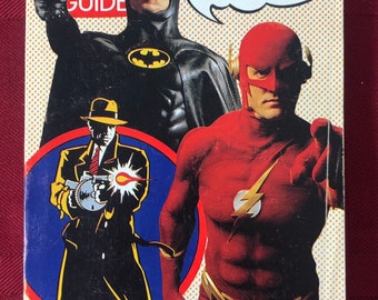 Week December 22 to 28 1990 TV Guide Batman The Flash Dick Tracy on Cover Vol 38 Number 51 Issue 1969 New York City Edition Metropolitan NYC