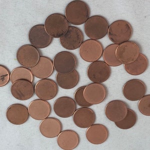 Unstruck Blank Lincoln Penny Planchet Type 2 Mint Error Coin Genuine Cent USA Coin Crazy Real Novelty ET358
