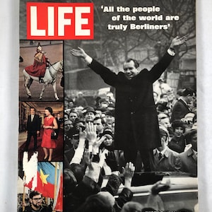 March 7 1969 Life Magazine Nixon in Berlin on Cover Vintage Original Full Issue