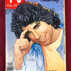 Week of November 4 to 10 1978 TV Guide John Travolta of Welcome Back Kotter on Cover Vol 26 Number 44 Issue 1336 Eastern New England Edition