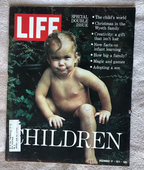 December 17 1971 Life Magazine Special Double Issue Children