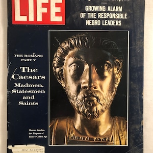 3. Juni 1966 Life Magazin Mark Aurel auf Cover Die Römer Teil V Die Ceasers Vintage Original große Geburtstagsjubiläum Geschenkidee