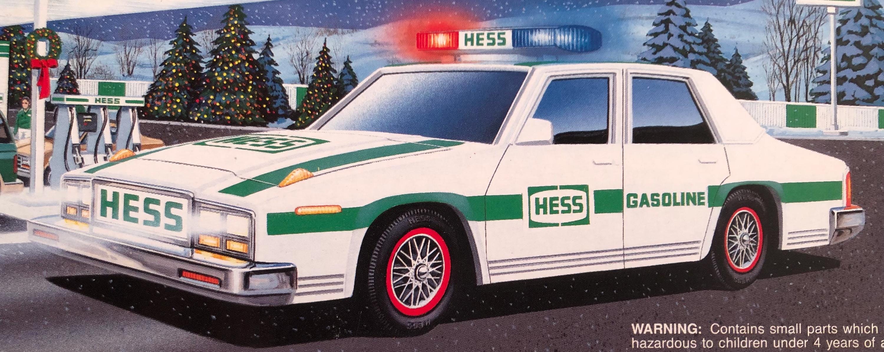 Vintage Toy Police Car - Etsy