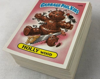 Garbage Pail Kids Series 4 Complete Set of 84 Stickers Vintage 1986 Topps GPK Sticker Cards Original Series OS4