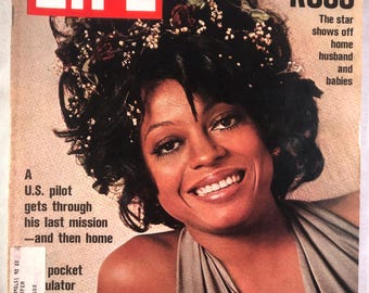 December 8 1972 Life Magazine Diana Ross Cover Vintage Original Great Birthday Anniversary Gift Idea
