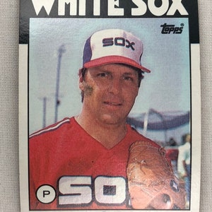 Tom Seaver 1986 Topps Baseball Card # 390 Vintage Baseball Card Genuine Authentic Original  EC179