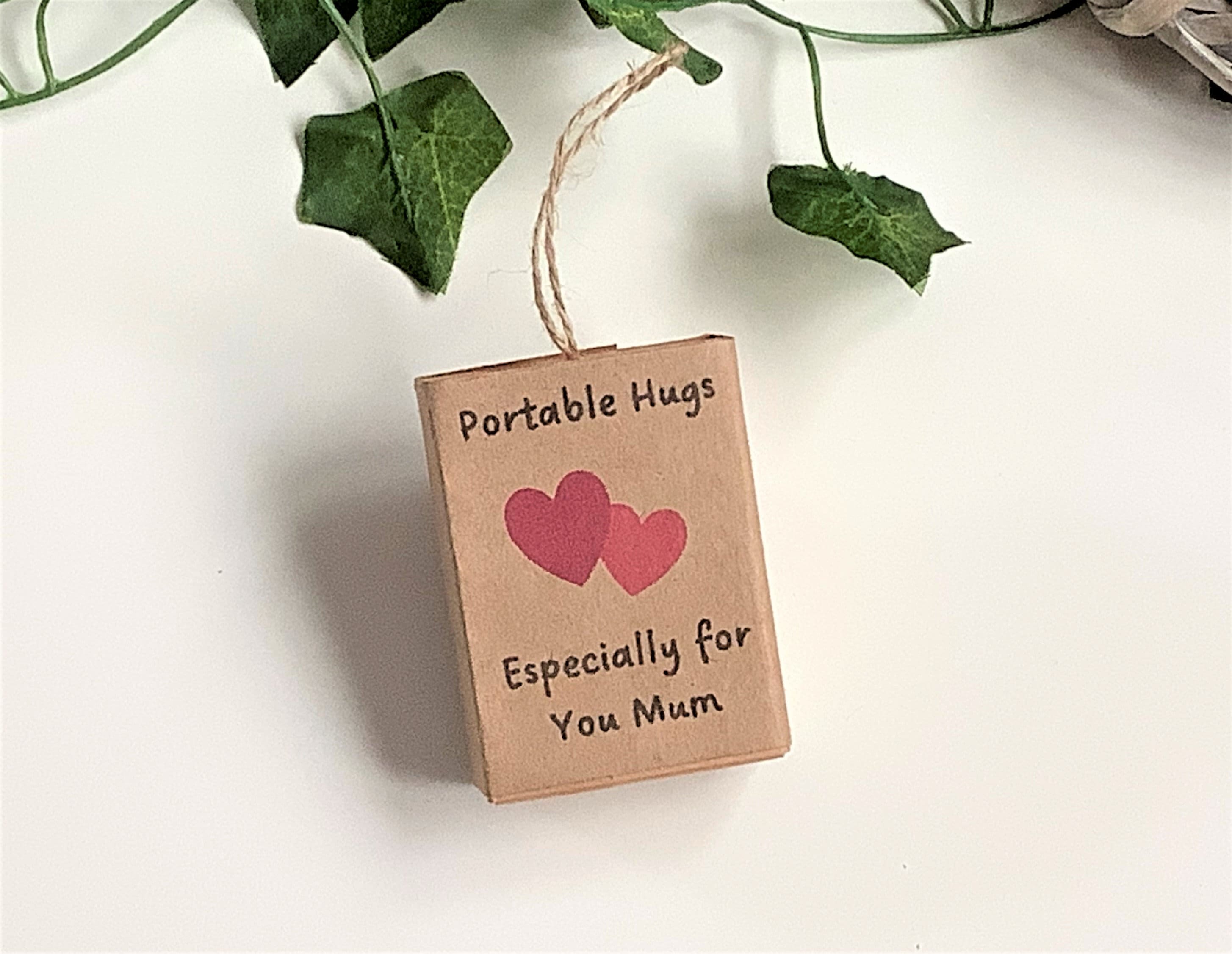 Personalised Hug for Mum, Portable hug, Pocket hug, Mothers day, Birthday, Keepsake gift, unique gift, letterbox gift, Special Mum