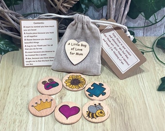 Gift for Mum, Mum gift, Little bag of Love for Mum, Mother's day, Birthday, Gift for her, keepsake, Mummy, Mother,