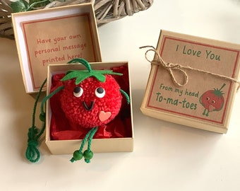 I Love You gift, from my head to-ma-toes, personalised gift, someone special, unique gift, Valentines, Birthday, Anniversary, Handmade gift