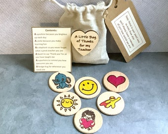 Lehrer Geschenk, kleine Tasche Danke für meinen Lehrer, Danke Lehrer, Geschenk zum Schulanfang, Geschenk der Klasse, Einzigartiges Geschenk, etwas anderes