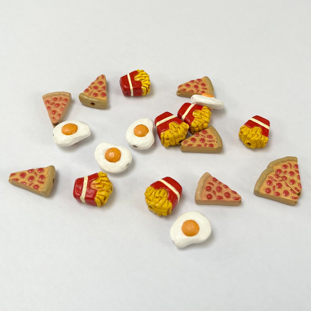 Peruvian Ceramic Fast Food Beads Etsy