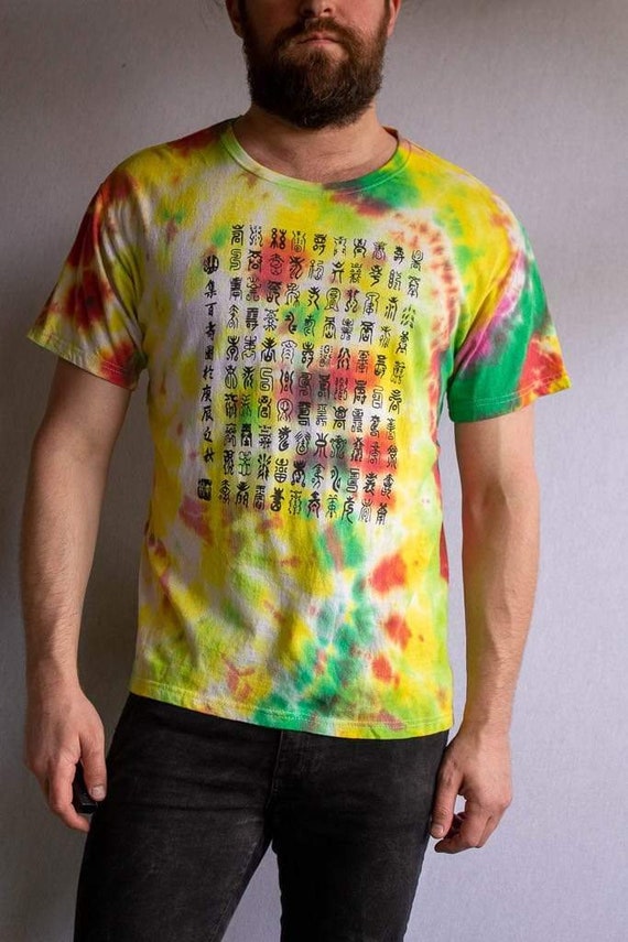 Vintage Tie Dye T Shirt - Large vintage clothing