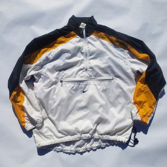 Vintage 1990s NIKE Swoosh Colorblock Pullover Wind