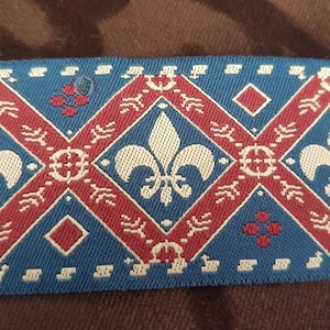 Trenza de adorno - Tejido de claustro 40 mm x 4,1 m (4,48 yardas)