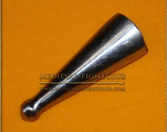 Metal Chape for scabbard - medium
