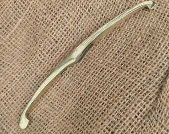 Brass curved and lobed crossguard