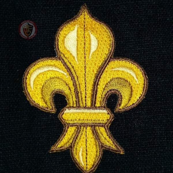 Fleur de Lys cloth Patch