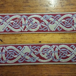 Trim Braid - Norse endless dog weave 24mm x 2.9m (3.17 yards)
