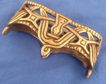 Intricate Bird Weave Locket