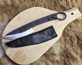 Medieval Eating Knife with Curl