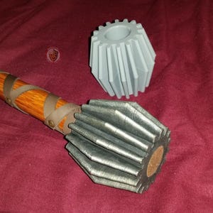 Cabeza de garrote de goma con brida para práctica SCA