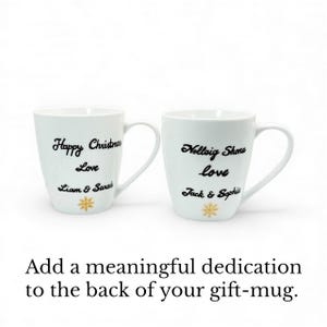 Personalized Spiderman Christmas Mug, Hand-Painted Porcelain Gift Cup image 4