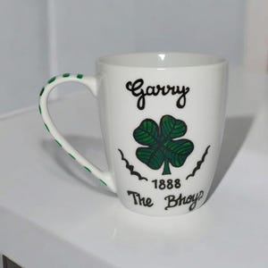 Personalised Celtic FC Mug, Football themed Gift for Him, Gifts for him, Birthday Gift for Dad, Celtic football team gift, Irish Gift Ideas.