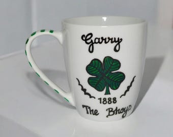 Personalized Hand-Painted Celtic FC Mug, Football Gift