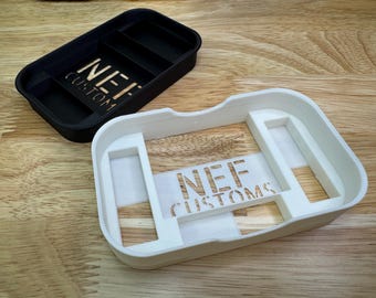 Opberger mini blikken inzetstuk - Eendelig - 3D-geprint - 2 lagen - aangepaste kleuren - Alleen blikken inzetstuk