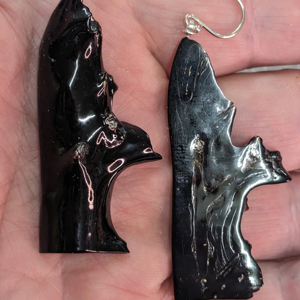 Black Coral Jewelry Etsy