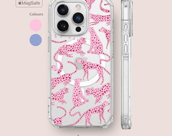 Cheetah Clear iPhone Case for Series 17, 16, 15 & 14